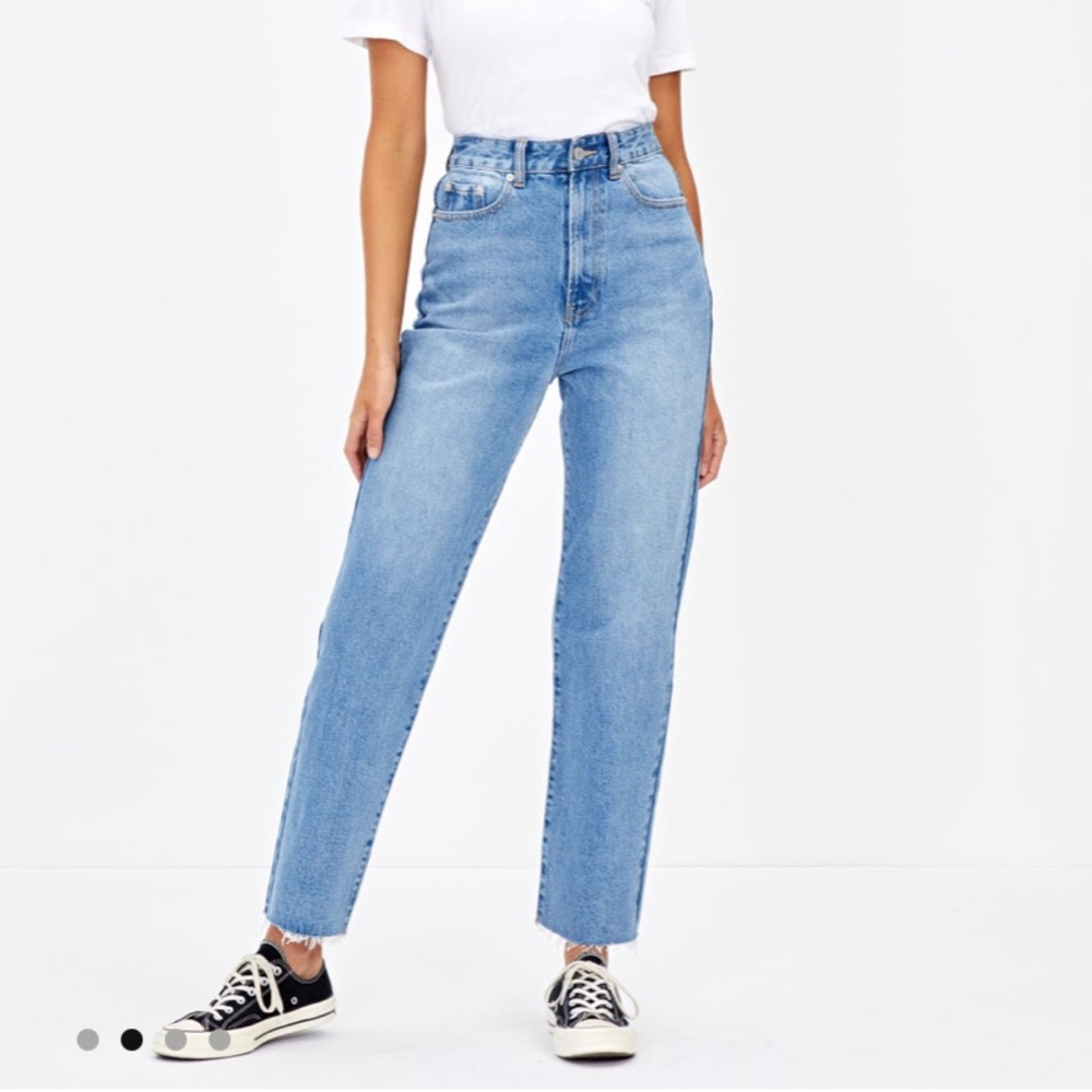Glassons high waisted straight leg jeans!